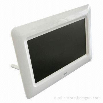 7-inch Digital Photo Frame with TFT Screen, Supports JPG Photo Format